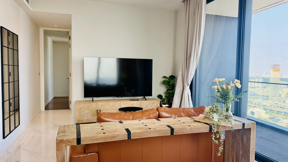 ให้เช่า Canapaya Residences 2 ห้องนอน พื้นที่ใช้สอยเยอะ ตกแต่งสไตล์มินิมอล เฟอร์ครบครัน จองเลย