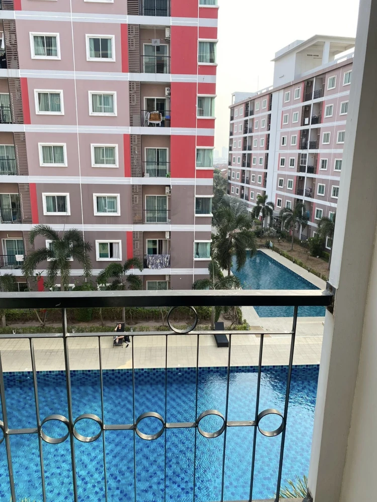 ให้เช่า CC Condominium 2 ชั้น 4 วิวสระว่ายน้ำ เฟอร์นิเจอร์ & เครื่องใช้ไฟฟ้า (แต่งครบ) ย้ายเลย อย่ารีรอ