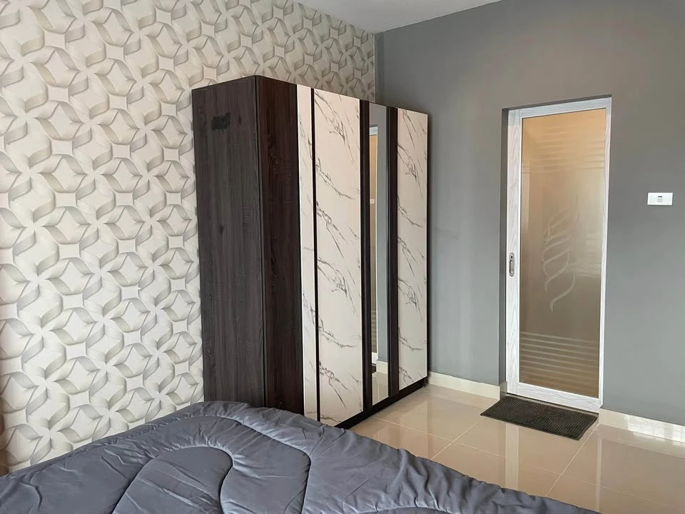 ให้เช่า CC Condominium 2 ห้องชั้น 2 เฟอร์นิเจอร์และเครื่องใช้ไฟฟ้าครบครัน ไม่จองไหวหรอ