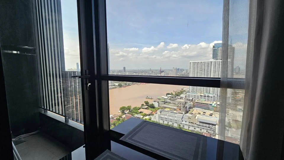 ให้เช่า Chapter Charoennakhon-Riverside ชั้น 25 ห้องน่าอยู่ แต่งครบ จองเลย