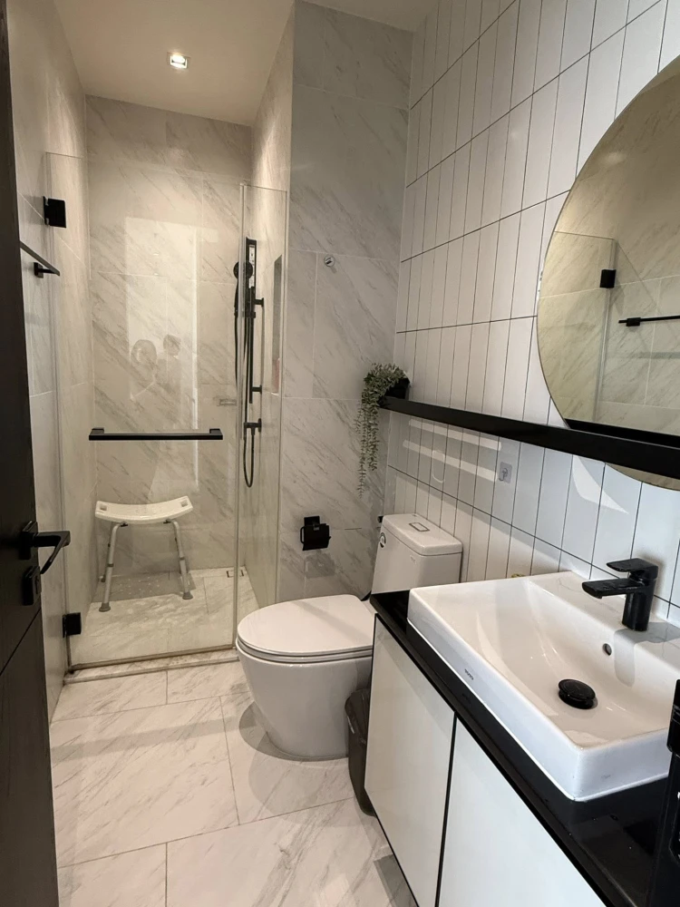 ให้เช่า Chapter Charoennakhon-Riverside แต่ง Built-in ทั้งห้อง สไตล์ Modern Luxury ดีไซน์เรียบหรู โปร่ง โล่ง อยู่สบาย