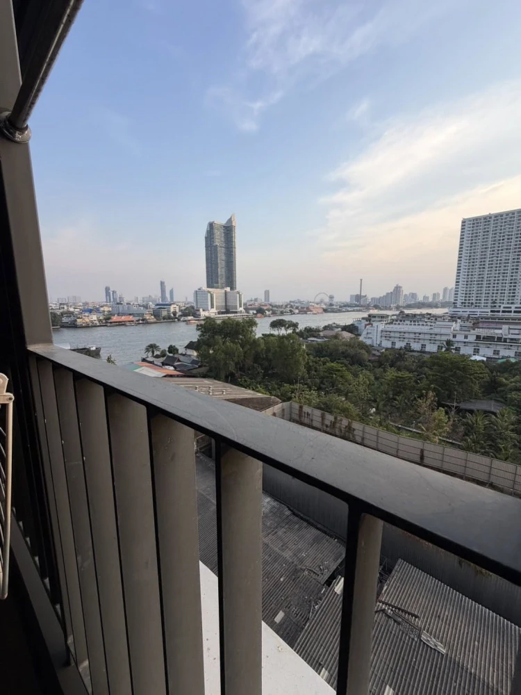 ให้เช่า Chapter Charoennakhon–Riverside ห้องน่าอยู่ เฟอร์พร้อม มาแต่ตัวเข้าอยู่ได้เลย!!!