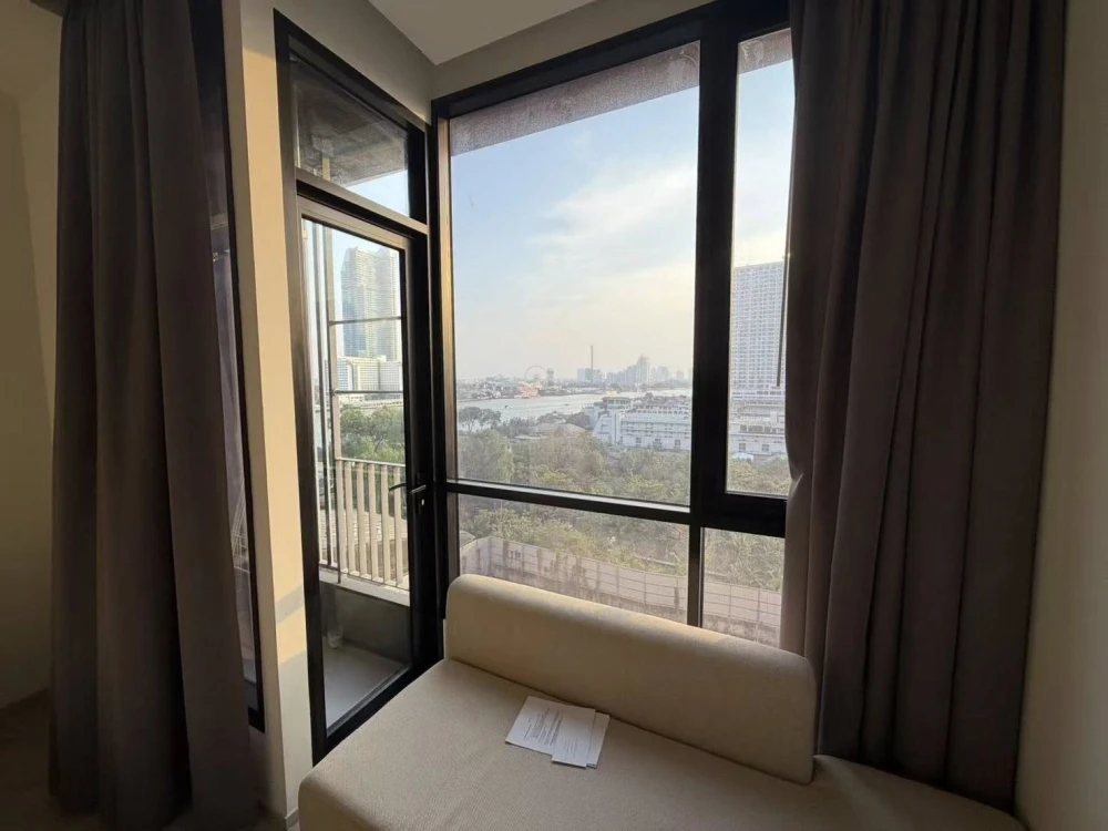 ให้เช่า Chapter Charoennakhon–Riverside ห้องน่าอยู่ เฟอร์พร้อม มาแต่ตัวเข้าอยู่ได้เลย!!!