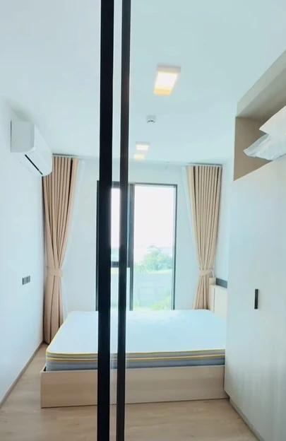 ให้เช่า Chapter One All Ramintra วิวโปร่ง แดดเช้า  เฟอร์นิเจอร์ & เครื่องใช้ไฟฟ้าครบชุด รีบจองเลย