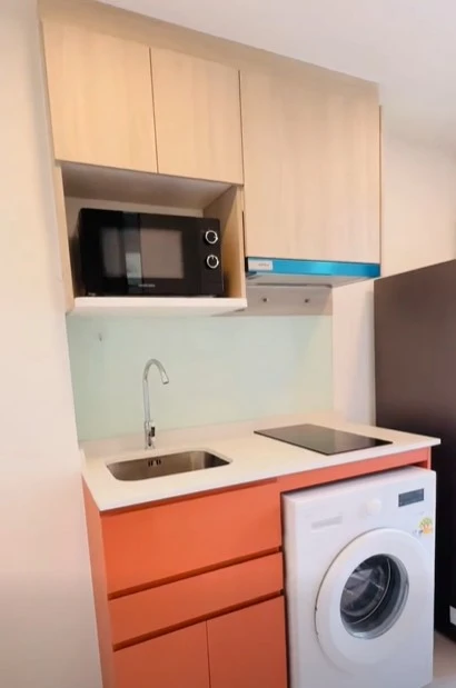 ให้เช่า Chapter One All Ramintra วิวโปร่ง แดดเช้า  เฟอร์นิเจอร์ & เครื่องใช้ไฟฟ้าครบชุด รีบจองเลย