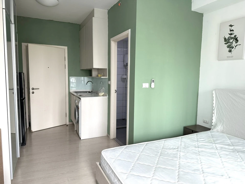 ให้เช่า Chapter One Eco Ratchada-Huai Khwang ห้องพร้อมอยู่ เฟอร์ครบ + เครื่องใช้ไฟฟ้าพร้อม จองเลย