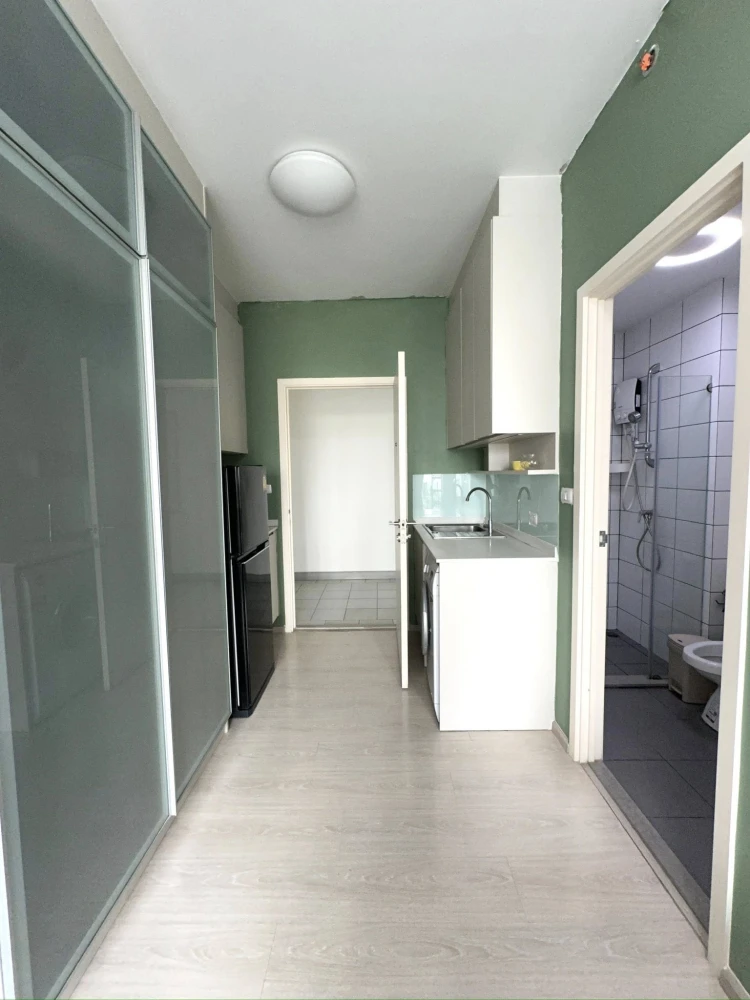 ให้เช่า Chapter One Eco Ratchada-Huai Khwang ห้องพร้อมอยู่ เฟอร์ครบ + เครื่องใช้ไฟฟ้าพร้อม จองเลย