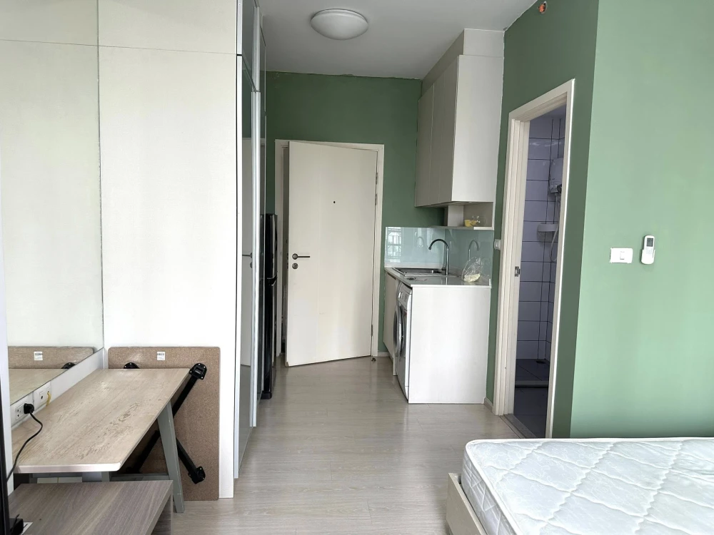 ให้เช่า Chapter One Eco Ratchada-Huai Khwang ห้องพร้อมอยู่ เฟอร์ครบ + เครื่องใช้ไฟฟ้าพร้อม จองเลย