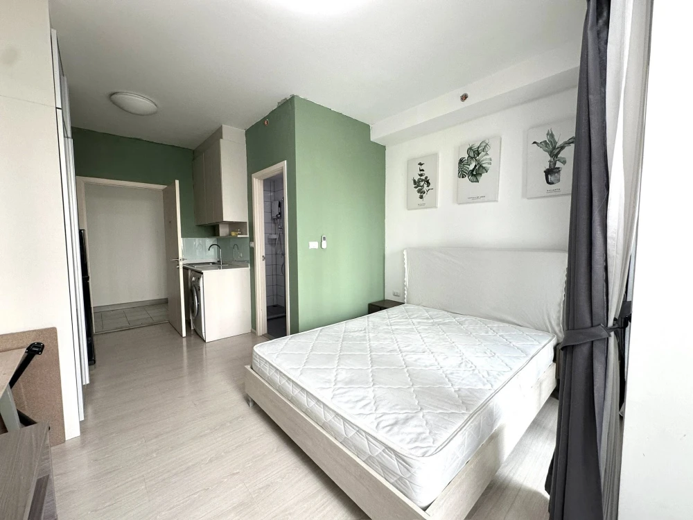 ให้เช่า Chapter One Eco Ratchada-Huai Khwang ห้องพร้อมอยู่ เฟอร์ครบ + เครื่องใช้ไฟฟ้าพร้อม จองเลย