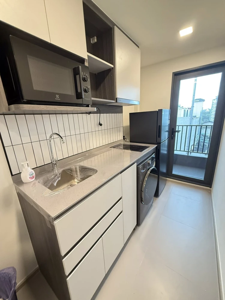 ให้เช่า Chapter One More Kaset หันทิศเหนือ ห้องวิวไม่บล็อค เฟอร์ ใช้ของดีทั้งห้อง ห้ามพลาด