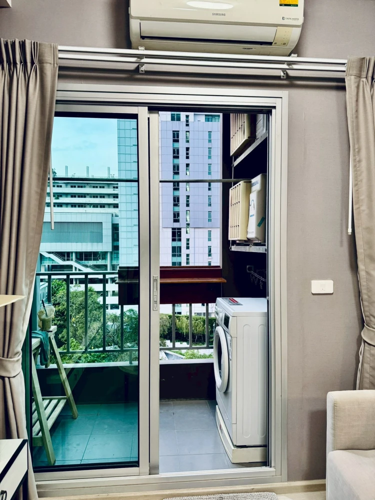 ให้เช่า Chapter One Shine Bangpo 1 ห้องนอน 1 ห้องน้ำ เฟอร์และเครื่องใช้ไฟฟ้าครบครัน จองเลย