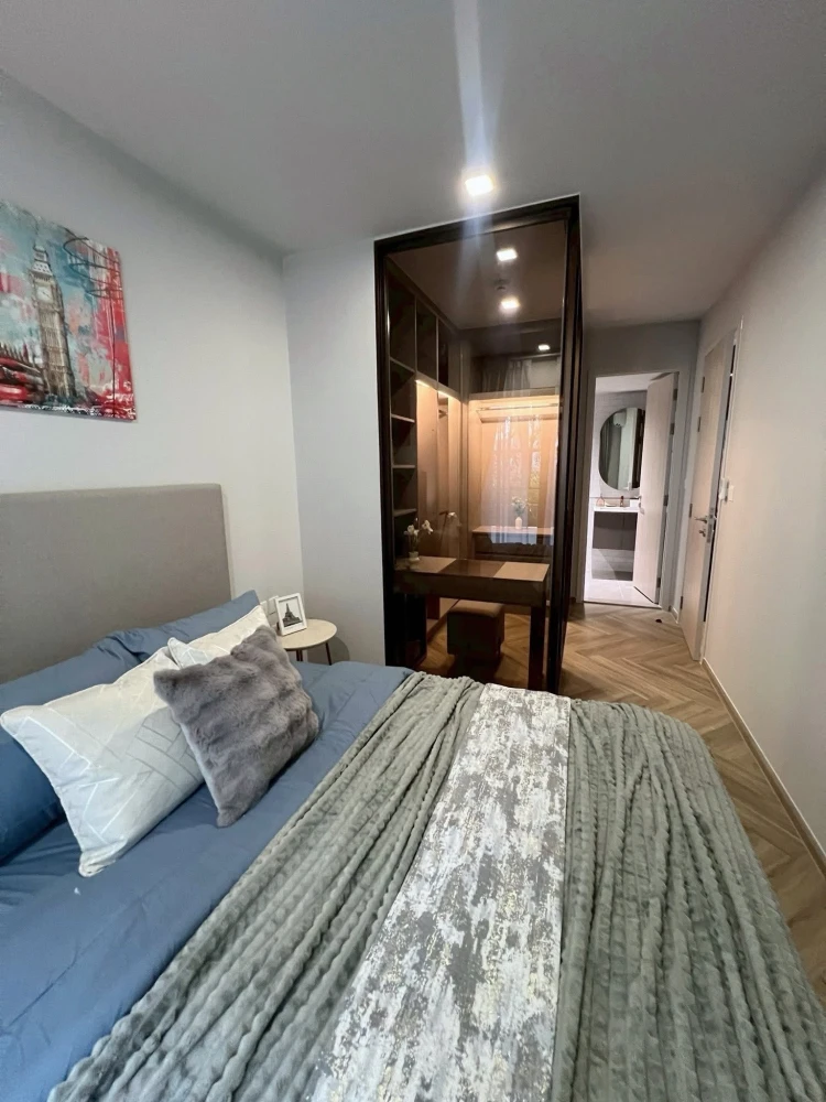 ให้เช่า Chapter Thonglor 25 ห้องพร้อมอยู่ เฟอร์+เครื่องใช้ไฟฟ้าครบ มี Walk-in Closet ในตัว รีบย้าย