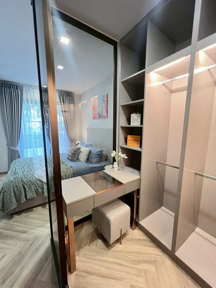 ให้เช่า Chapter Thonglor 25 ห้องพร้อมอยู่ เฟอร์+เครื่องใช้ไฟฟ้าครบ มี Walk-in Closet ในตัว รีบย้าย