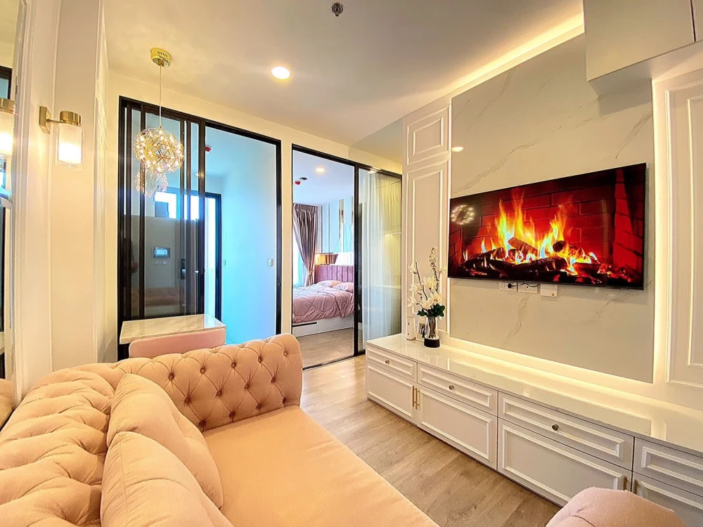 ให้เช่า Chewathai Kaset Nawamin ห้องแต่งสวยคุมโทน บิ้วอินเฟอร์นิเจอร์อย่างดี จองเลย