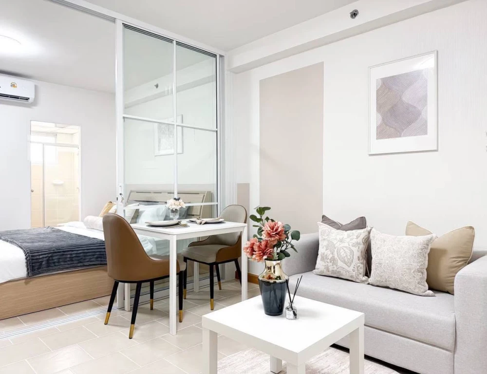 ให้เช่า City Home Rattanathibet ห้องแต่งสวยสไตล์มินิมอล สิ่งอำนวยความสะดวกครบครัน รีบจองเลยจ้า