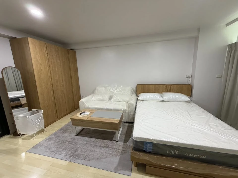 ให้เช่า City Living Ratchada ห้องสตูดิโอ พื้นที่ใช้สอยเยอะมากๆ พร้อมเครื่องใช้ไฟฟ้า สนใจจองเลย