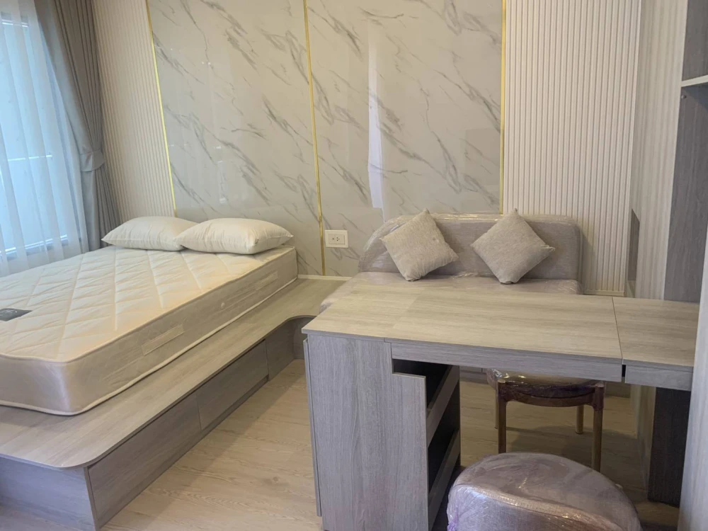 ให้เช่า COBE Kaset Sripatum ห้องน่าอยู่ ตกแต่งบิ้วอินเฟอร์นิเจอร์อย่างดี สิ่งอำนวยความสะดวกครบครัน จองด่วน