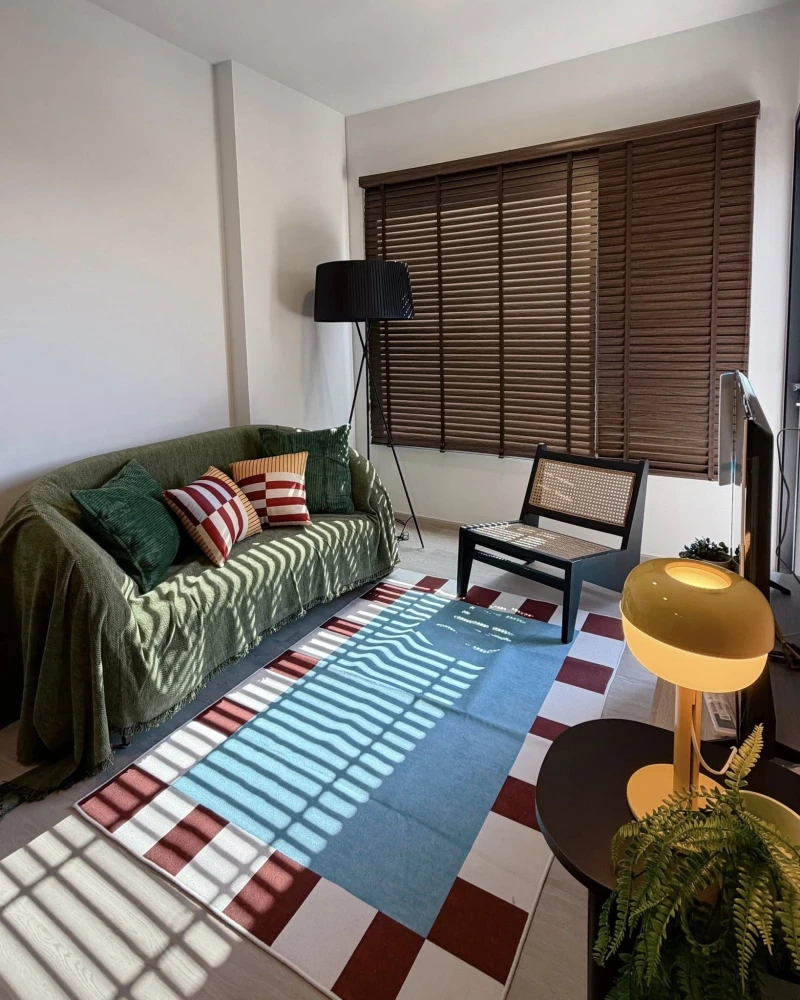 ให้เช่า COBE Kaset Sripatum ห้องแต่งสวยสไตล์ Bauhaus มาพร้อมสิ่งอำนวยความสะดวกครบครัน จองเลย