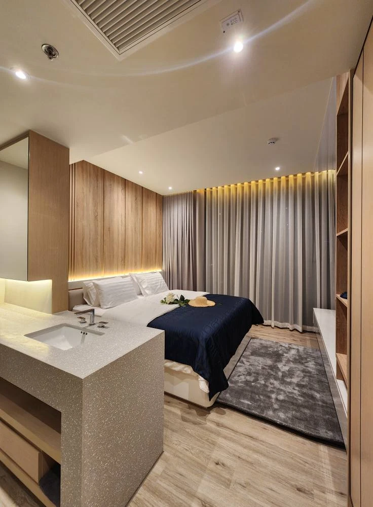 ให้เช่า Condo AROM WONGAMAT ห้องน่าอยู่ วิวทะเล รีบจองเลย อย่าพลาด