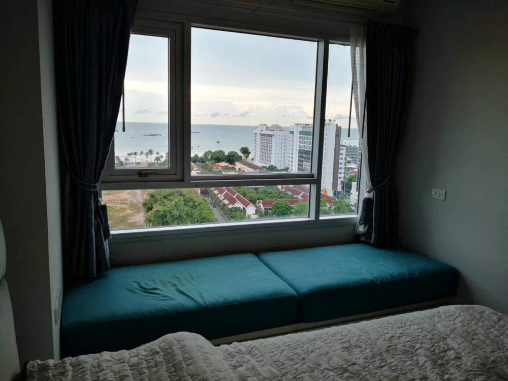 ให้เช่า Condo Centric Sea 1 ห้องนอน 1 ห้องน้ำ มาพร้อมเฟอร์ครบครัน มองเห็นวิวทะเลดี ดีแบบนี้ห้ามพลาด