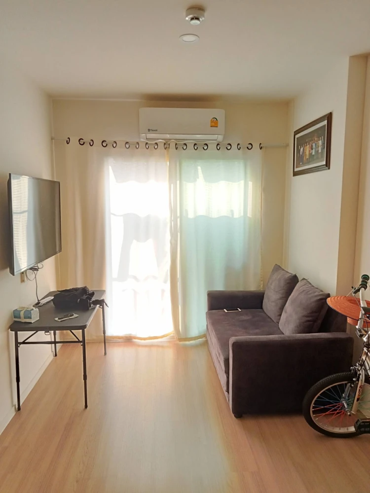 ให้เช่า Condo Lumpini Ville Chaengwattana 10  ห้องพร้อมอยู่ เฟอร์พร้อม ราคาสบายกระเป๋า จองเลย