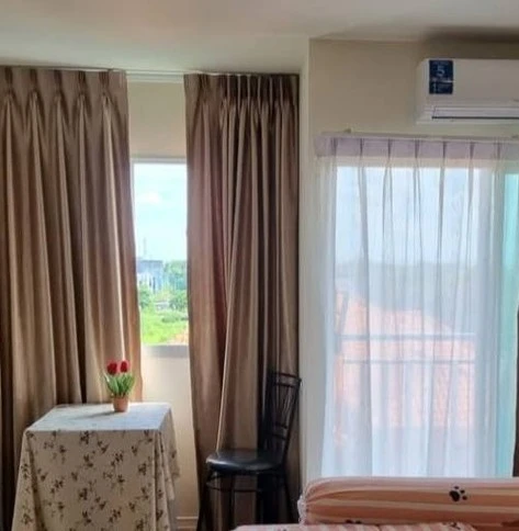 ให้เช่า Condo Lumpini Ville Chaengwattana 10 ห้องพร้อมเข้าอยู่ เฟอร์พร้อม ราคาสบายรีบจองเลย
