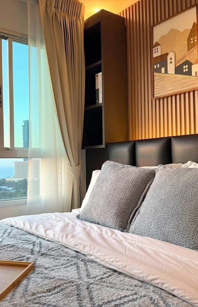 ให้เช่า Condo Lumpini Ville Naklua - Wongamat ห้องพร้อมอยู่ เฟอร์พร้อม ราคาดีหายาก จองเลย ก่อนพลาด