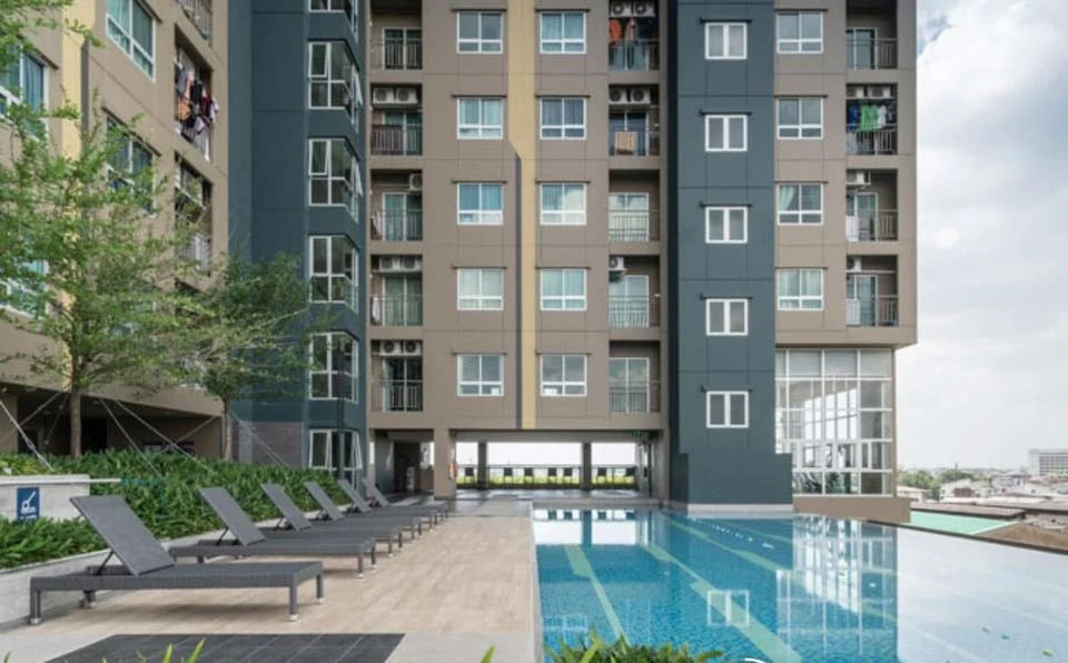 ให้เช่า Condo Lumpini Ville Suksawat - Rama 2 ห้องน่าอยู่ เฟอร์ณพ้อม หิ้วกระเป๋าใบเดียว เข้าอยู่ได้เลย รีบจองเลยก่อนพลาด