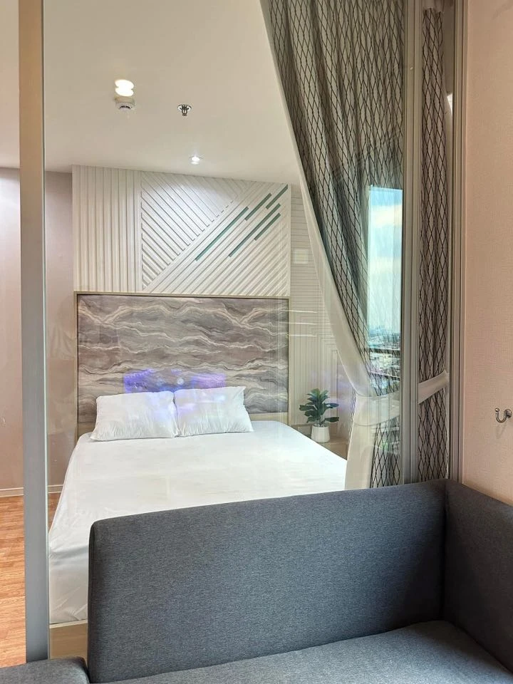 ให้เช่า Condo Lumpini Ville Suksawat - Rama 2 ห้องน่าอยู่ เฟอร์ณพ้อม หิ้วกระเป๋าใบเดียว เข้าอยู่ได้เลย รีบจองเลยก่อนพลาด