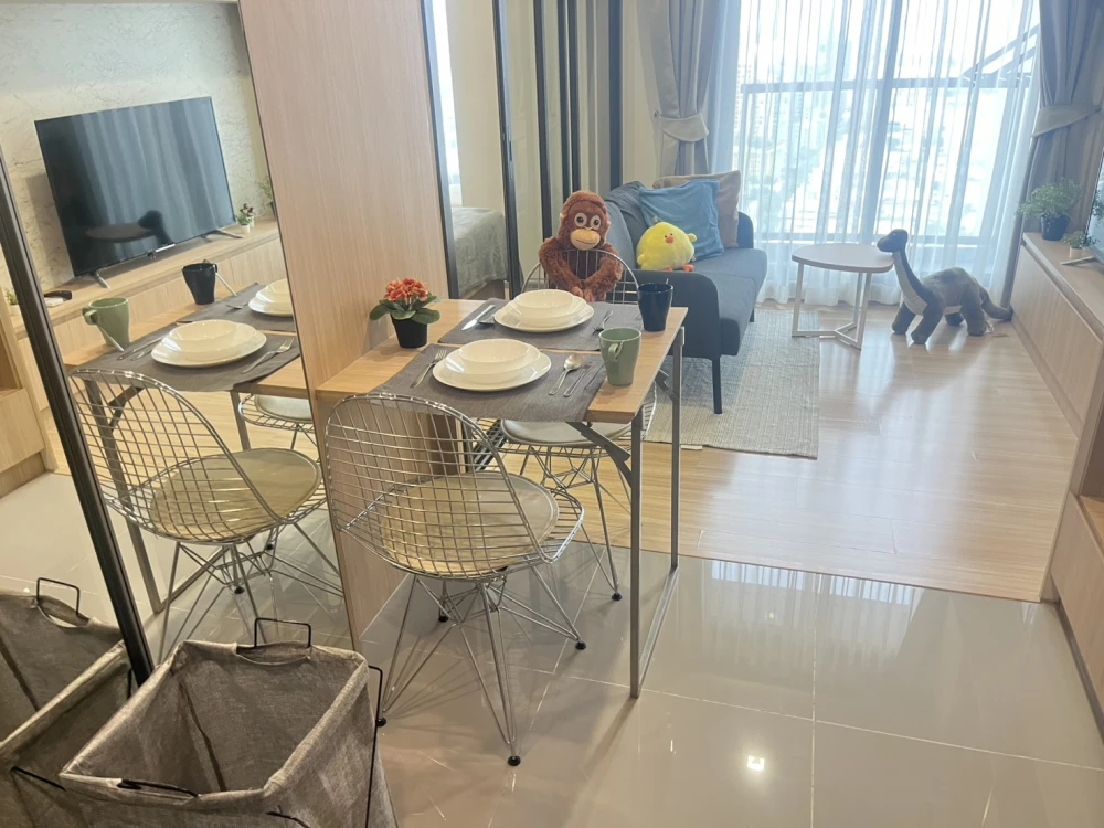 ให้เช่า Condo M จตุจักร ห้องชั้นสูงพร้อม ห้องกว้างขวางอยู่สบาย รีบจองเลย