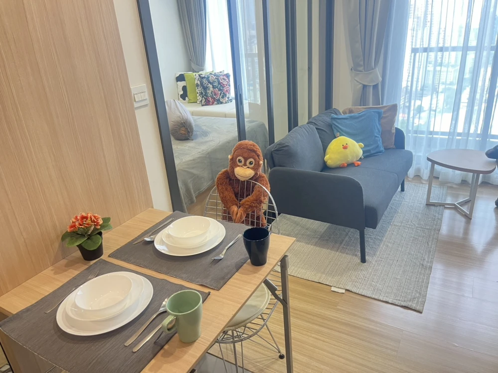 ให้เช่า Condo M จตุจักร ห้องชั้นสูงพร้อม ห้องกว้างขวางอยู่สบาย รีบจองเลย