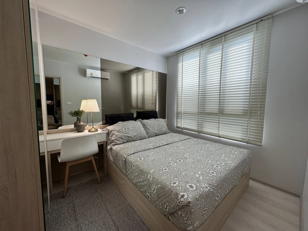 ให้เช่า Condo Nue Noble Srinakarin-Lasalle ห้องพร้อมอยู่ เฟอร์ เครื่องใช้ไฟฟ้าครบ มาจองเลย