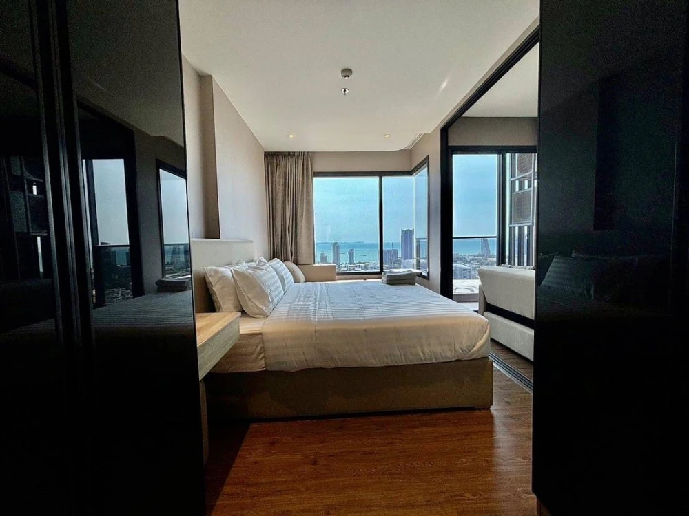 ให้เช่า Condo ONCE PATTAYA ห้องชั้นสูง เฟอร์รพ้อม สิ่งอำนวยความสะดวกครบครัน วิวทะเลย รีบจองเลย