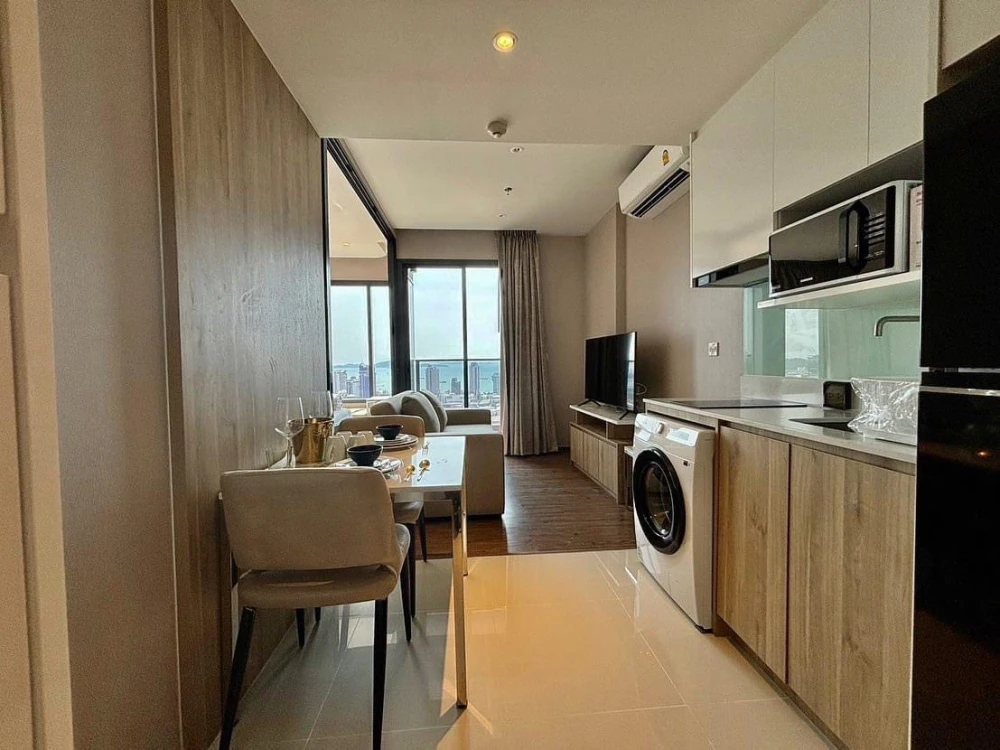 ให้เช่า Condo ONCE PATTAYA ห้องชั้นสูง เฟอร์รพ้อม สิ่งอำนวยความสะดวกครบครัน วิวทะเลย รีบจองเลย