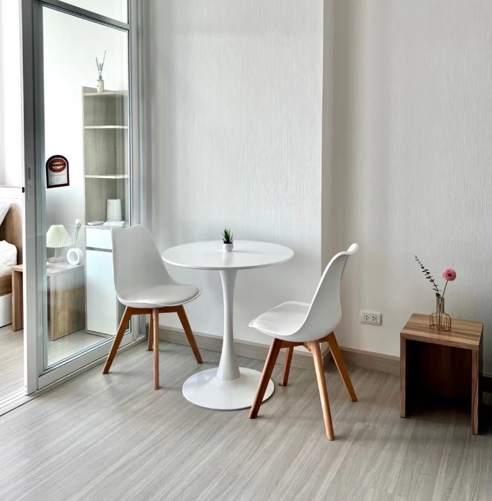 ให้เช่า condo Supalai Loft Sathorn - Ratchapruek  ห้องมินิมอลไตล์เอิร์ธโทนขาว เฟอร์นิเจอร์ครบ พร้อมเข้าอยู่ วิวดี ส่วนกลางดี