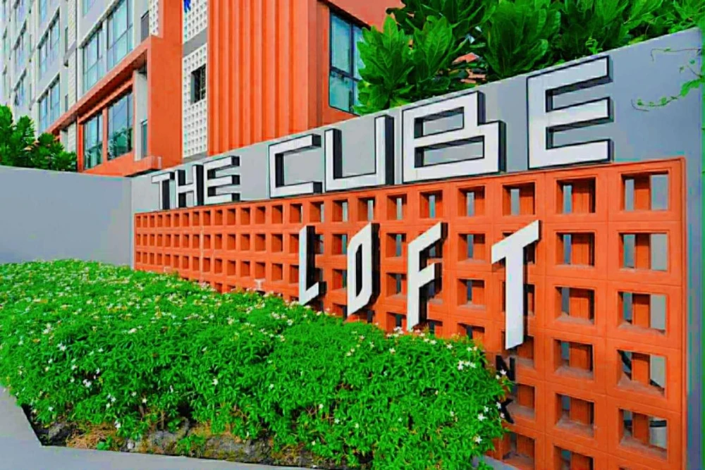 ให้เช่า Condo The Cube Loft Srinakarin-Theparak  1 ห้องนอน 1 ห้องน้ำ ชั้น 5 เฟอร์ครบ พร้อมเครื่องใช้ไฟฟ้า ยกกระเป๋าเข้าอยู่