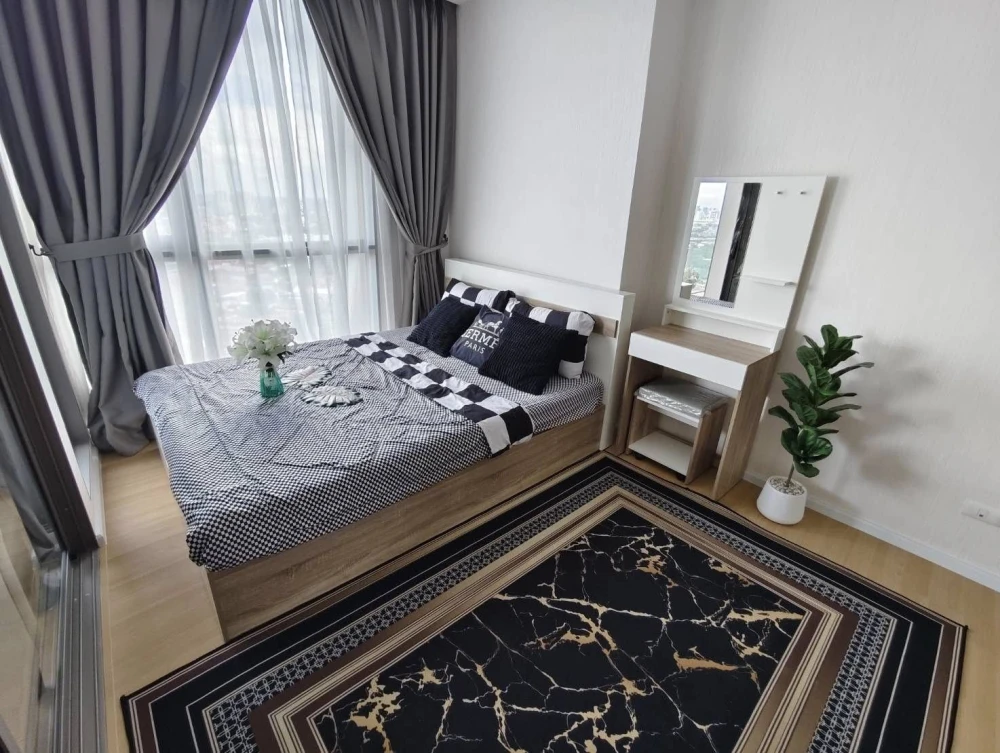 ให้เช่า Condo The Cuvee Tiwanon ห้องมุม เงียบ โปร่งสว่าง สไตล์โมเดิร์น รีบมาจองเลย อย่าพลาด