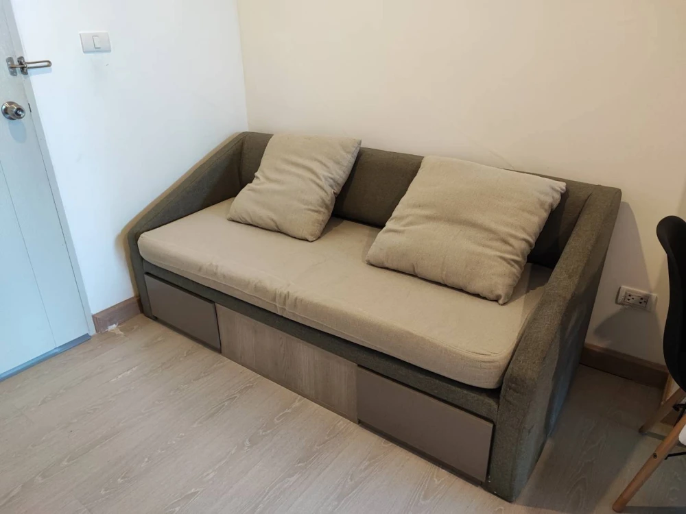 ให้เช่า Condo The Kith Plus Sukhumvit 113 ห้องพร้อมอยู่ เฟอร์พร้อม จองเลย ราคาสบายกระเป๋า หายาก+++