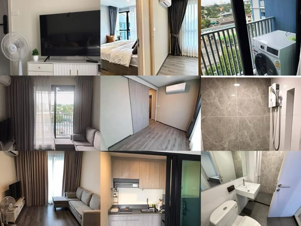 ให้เช่า Condo THE ORIGIN Onnut ห้องพร้อมอยู่ เฟอร์พร้อม รีบจองเลย
