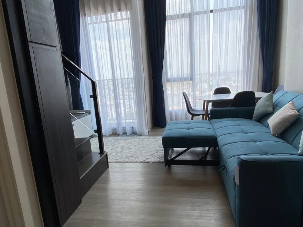 ให้เช่า Condo The Origin Plug & Play Ramintra ห้องน่าอยู่ มาพร้อมสิ่งอำนวยความสะดวก ไม่จองแล้วจะเสียดาย