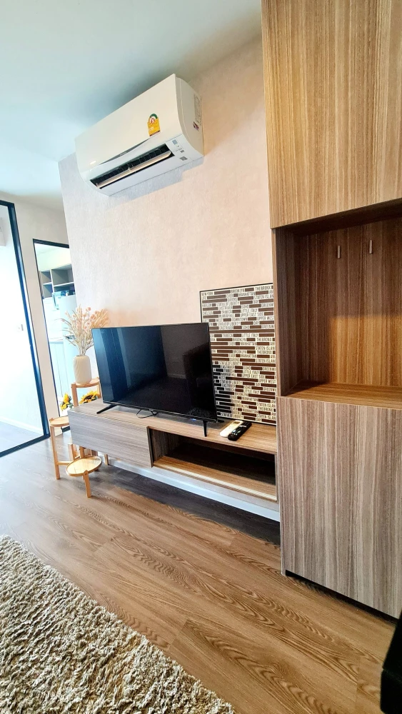 ให้เช่า Condo The Origin Ramintra 83 Station ห้องกั้นอยกเป็นสัดส่วน แบ่งโซนชัดเจน ราคาไม่แรง ต้องจองเลย