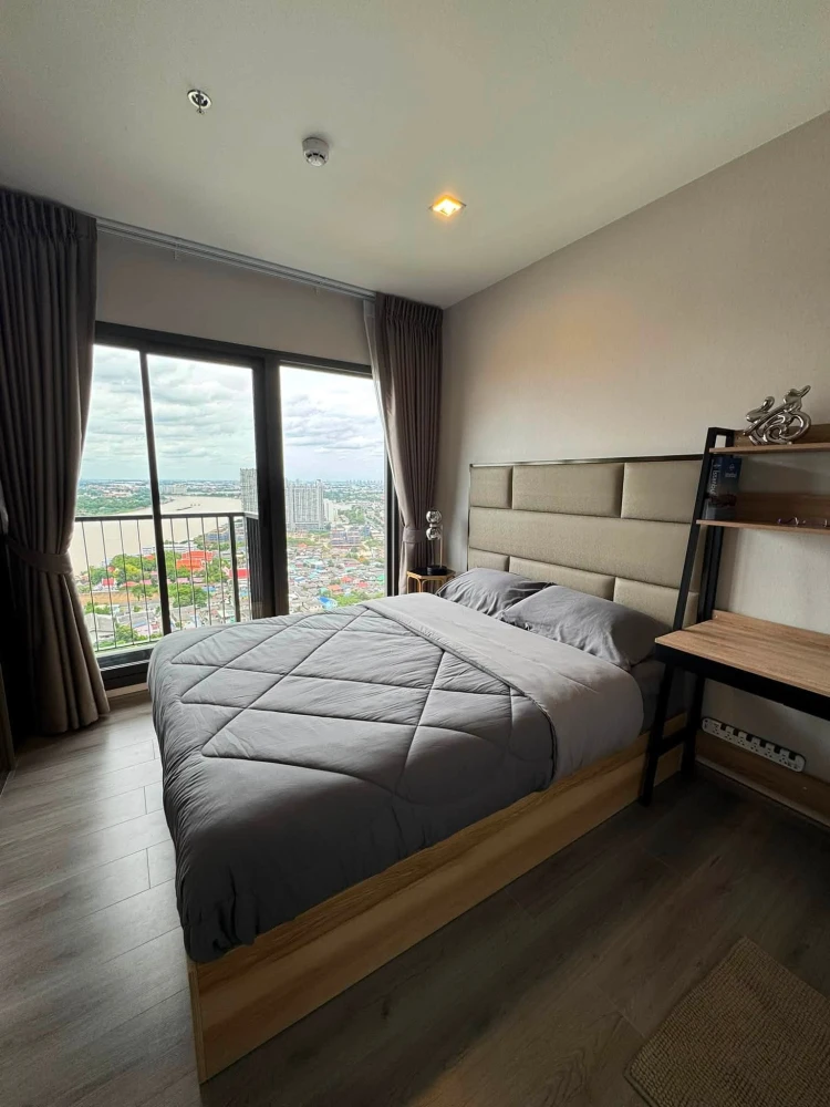 ให้เช่า Condo The Politan Aqua องวิวแม่น้ำเจ้าพระยา อาคาร B  ชั้น 31 ทิศเหนือไม่ร้อน เครื่องอำนวยความสะดวกครบ จองเลย