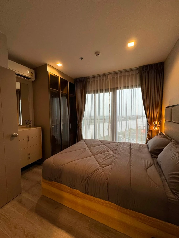 ให้เช่า Condo The Politan Aqua องวิวแม่น้ำเจ้าพระยา อาคาร B  ชั้น 31 ทิศเหนือไม่ร้อน เครื่องอำนวยความสะดวกครบ จองเลย