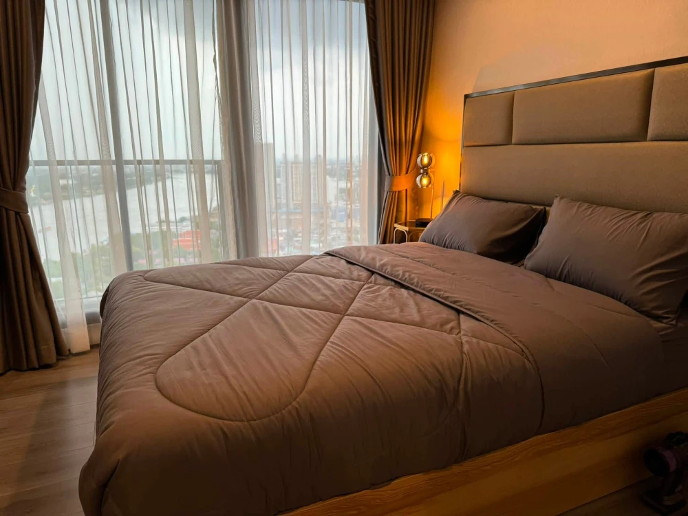 ให้เช่า Condo The Politan Aqua องวิวแม่น้ำเจ้าพระยา อาคาร B  ชั้น 31 ทิศเหนือไม่ร้อน เครื่องอำนวยความสะดวกครบ จองเลย