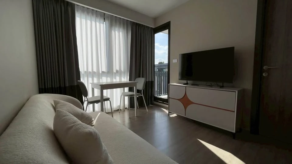 ให้เช่า Condo Vivere Sukumvit 72 1 bedroom plus ชั้น 8 เฟอร์นิเจอร์&เครื่องใช้ไฟฟ้าครบ พร้อมเข้าอยู่ได้เลย