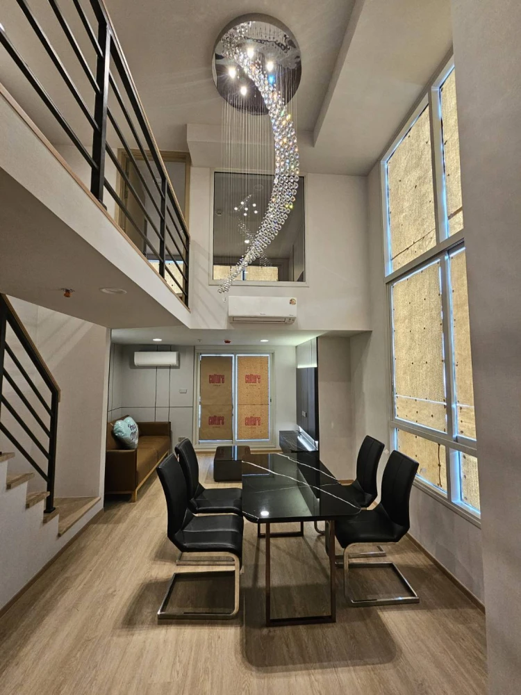 ให้เช่า Culture Chula ตกแต่งบิวท์อินจัดเต็ม เฟอร์นิเจอร์+เครื่องใช้ไฟฟ้าครบ วิวสวนลุม พลาดแล้วจะเสียใจ