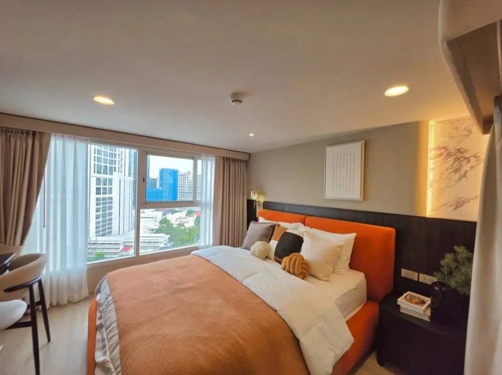 ให้เช่า CULTURE CHULA  ห้องสวยสไตล์ Modern Luxury เหมาะสำหรับคนทำงาน ผู้บริหาร คู่รัก หรือผู้ที่ต้องการพื้นที่อยู่อาศัยที่มีสไตล์และเป็นส่วนตัว
