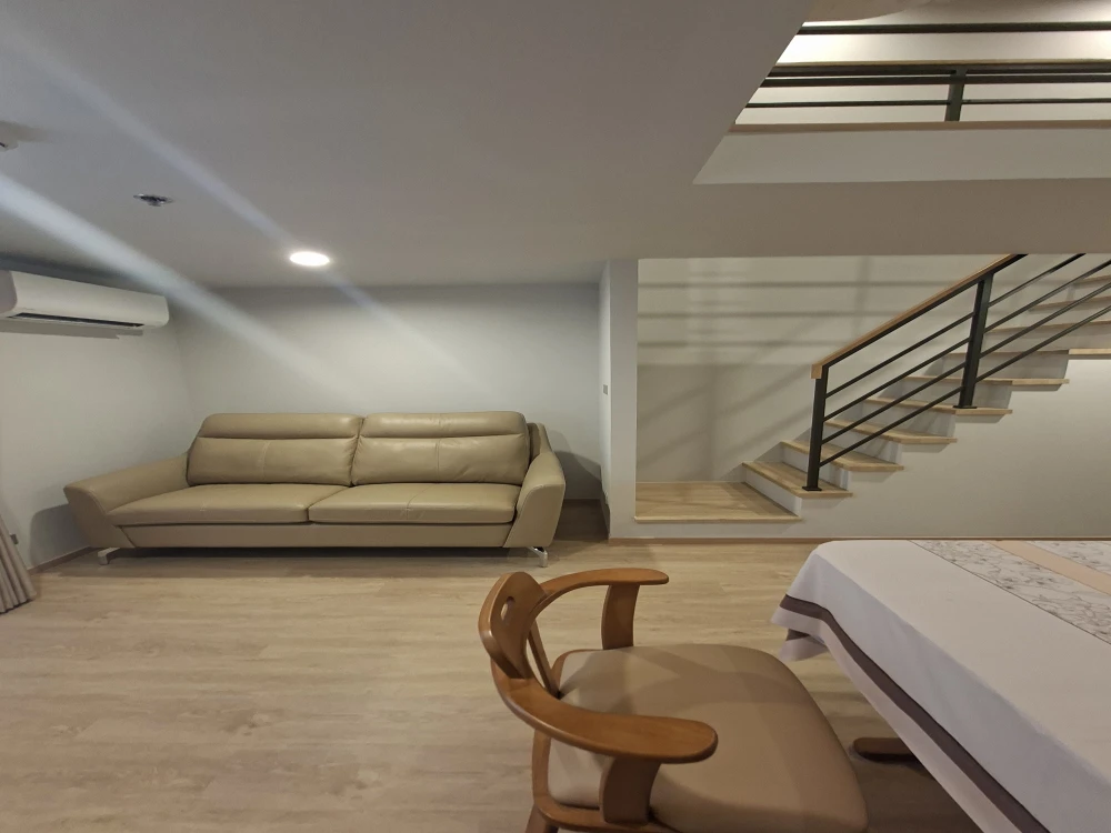 ให้เช่า Culture Chula ห้องเป็นDuplex แต่งครบ พร้อมเข้าอยู่ สนใจรีบจองเลย