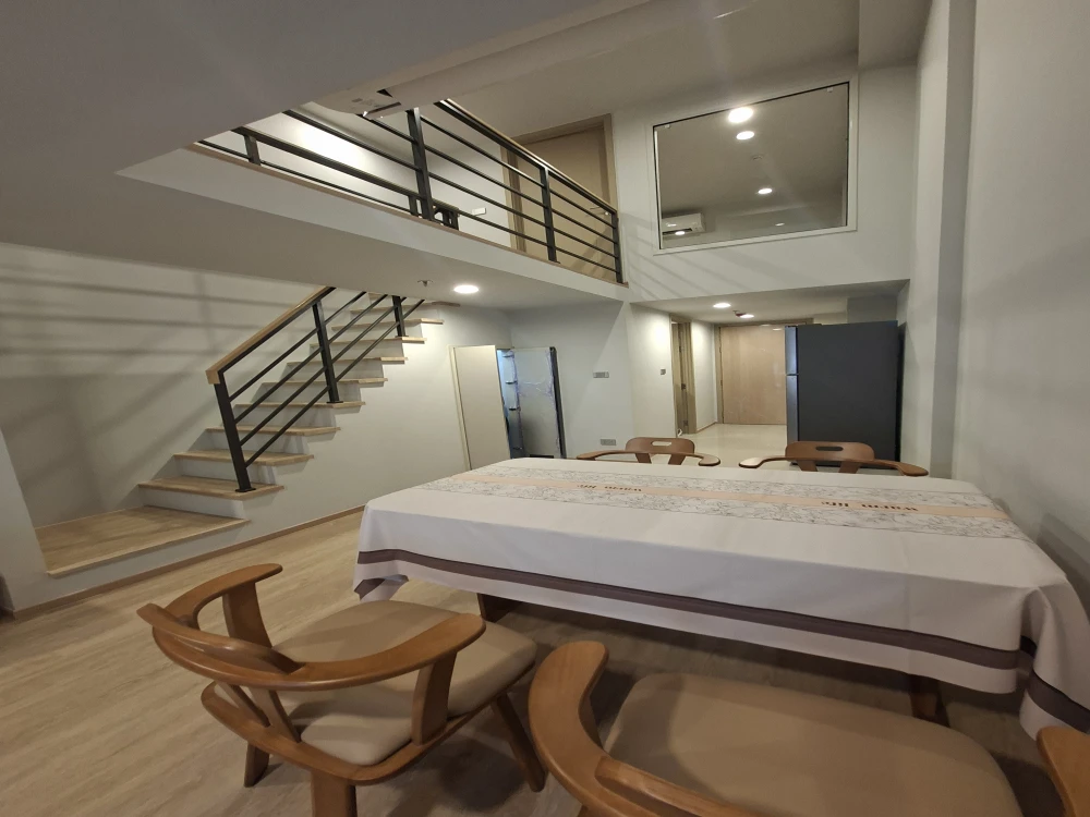 ให้เช่า Culture Chula ห้องเป็นDuplex แต่งครบ พร้อมเข้าอยู่ สนใจรีบจองเลย