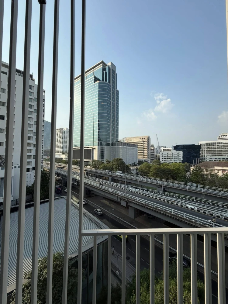 ให้เช่า Culture Chula 1 ห้องนอน ชั้น 7 มาพร้อมเฟอร์นิเจอร์ครบครัน หิ้วกระเป๋าเข้าอยู่ได้เลยจ้า